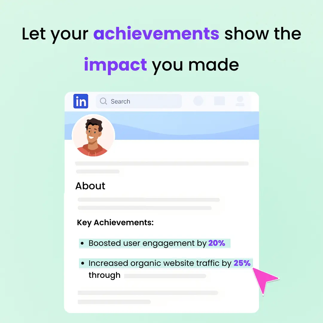 View of AI LinkedIn Profile Builder | Resume to LinkedIn Generator | Seekario